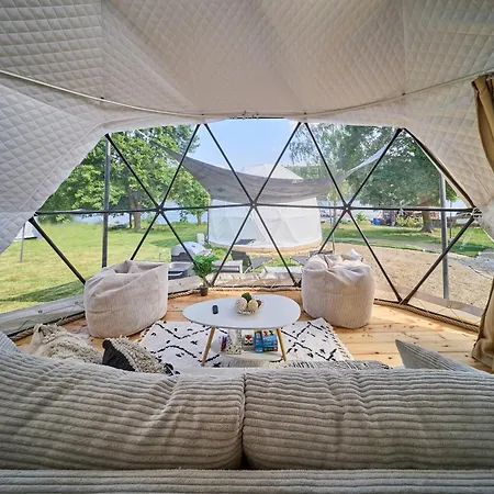Luxuszelt Glamping Slapy nad Vltavou