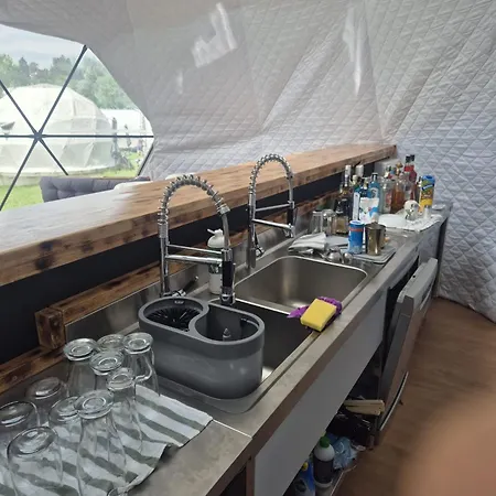 Lüks kamp alanı Glamping Slapy (Prague-West)