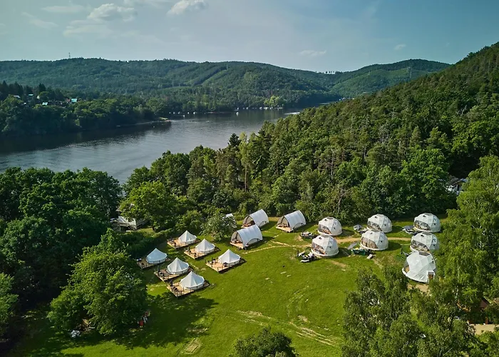 Glamping Luxe tent Slapy (Prague-West)