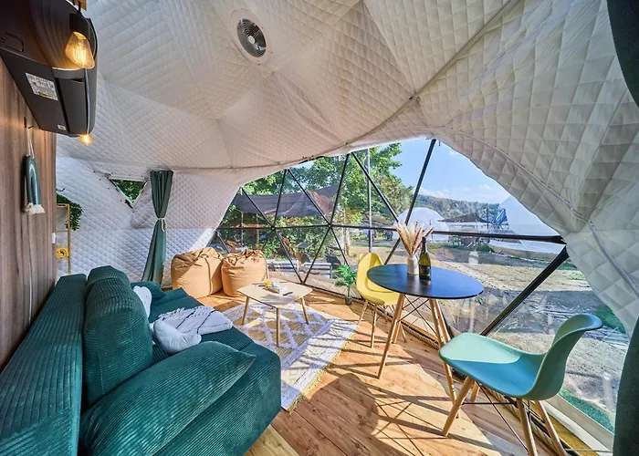 Luxussátor Glamping