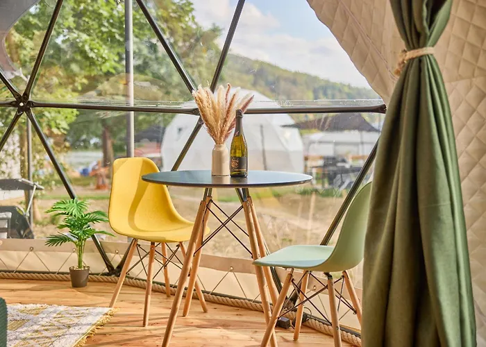 Luxussátor Glamping