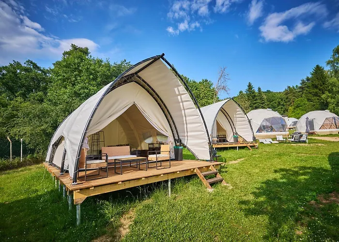 Glamping Luxussátor *