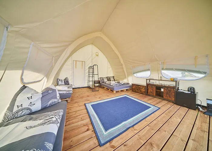 Luxe tent Glamping