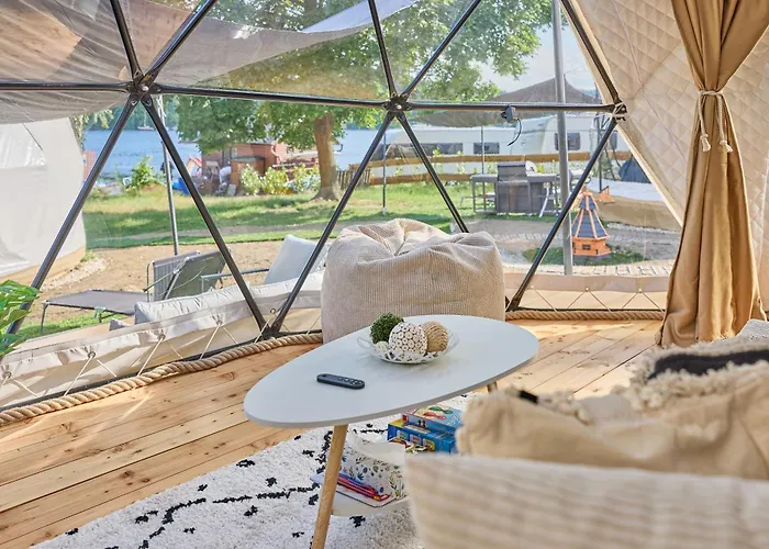 Glamping Luxussátor Slapy